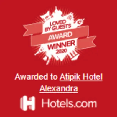 awardeded to Atipik Hotel Alexandra - Hotels.com